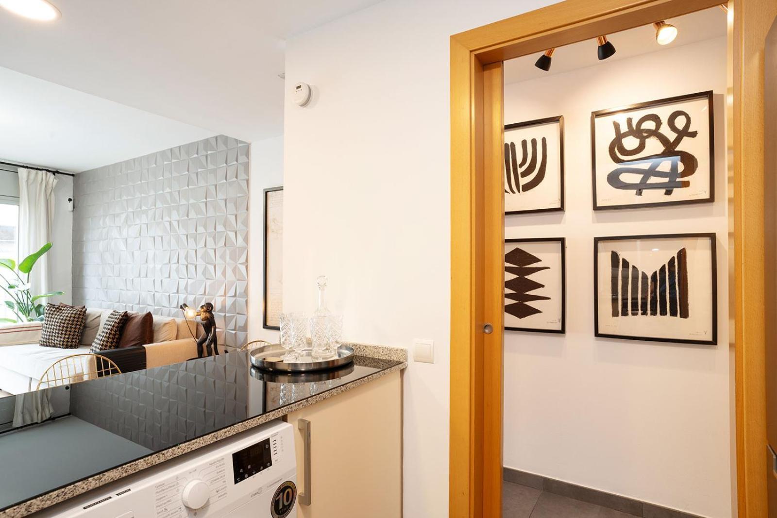 Modern Apartment Near Pl. Espana Barcelona Luaran gambar